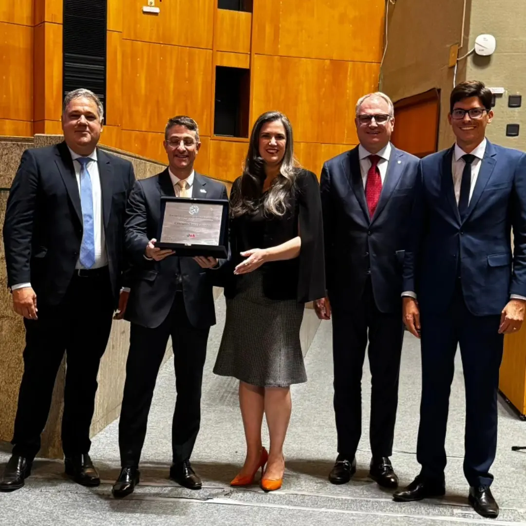 Cristiano Rossi homenageado na Assembleia Legislativa do Espírito Santo